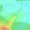 Mappa topografica Kelzar, altitudine, rilievo
