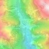 Mappa topografica Lirone, altitudine, rilievo