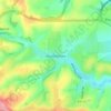 Mappa topografica Martinstown, altitudine, rilievo