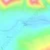 Mappa topografica 明铁盖村, altitudine, rilievo