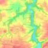 Mappa topografica Le Goëland, altitudine, rilievo