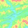 Mappa topografica Putnam, altitudine, rilievo