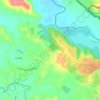 Mappa topografica Chimbi, altitudine, rilievo