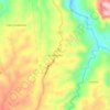 Mappa topografica 10 de Agosto, altitudine, rilievo