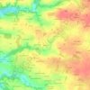 Mappa topografica Kérandi, altitudine, rilievo
