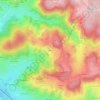 Mappa topografica Chapey, altitudine, rilievo