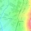 Mappa topografica Patarata, altitudine, rilievo