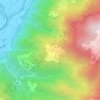 Mappa topografica Casai, altitudine, rilievo