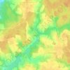 Mappa topografica Grand Meix, altitudine, rilievo