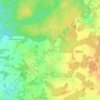 Mappa topografica Les Musets, altitudine, rilievo