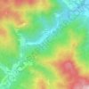 Mappa topografica Costafigara, altitudine, rilievo