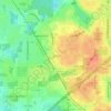 Mappa topografica Griffin, altitudine, rilievo