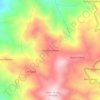 Mappa topografica Cruz De Chalpon, altitudine, rilievo