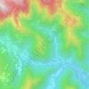 Mappa topografica Calgari, altitudine, rilievo