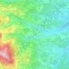 Mappa topografica Graves, altitudine, rilievo