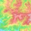 Mappa topografica Cimaferle, altitudine, rilievo