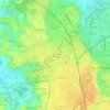 Mappa topografica Les Grandes Cadalles, altitudine, rilievo