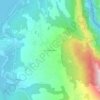 Mappa topografica Le Clos du Défens, altitudine, rilievo