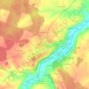 Mappa topografica Le Champ Bourgoin, altitudine, rilievo