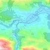 Mappa topografica Colosía, altitudine, rilievo