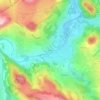 Mappa topografica Volhac, altitudine, rilievo