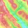 Mappa topografica Tremersdorf, altitudine, rilievo