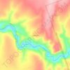 Mappa topografica Itapecuru, altitudine, rilievo