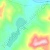 Mappa topografica Worthley Pond, altitudine, rilievo