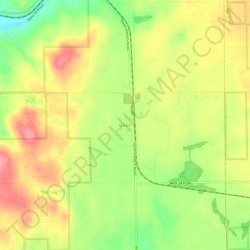 Mappa topografica Boon, altitudine, rilievo