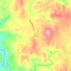 Mappa topografica Binoni, altitudine, rilievo