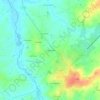 Mappa topografica La Boisardière, altitudine, rilievo