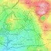 Mappa topografica Darby End, altitudine, rilievo
