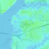 Mappa topografica Remleys Point, altitudine, rilievo