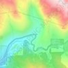 Mappa topografica Twin Bridges, altitudine, rilievo