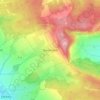 Mappa topografica Riechheim, altitudine, rilievo