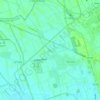 Mappa topografica Fontana Gata, altitudine, rilievo