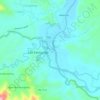 Mappa topografica Halapitan, altitudine, rilievo