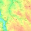 Mappa topografica La Petite Roussière, altitudine, rilievo