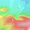 Mappa topografica Rangéval, altitudine, rilievo