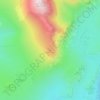 Mappa topografica Slight Side, altitudine, rilievo