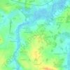 Mappa topografica La Trulière, altitudine, rilievo