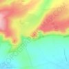 Mappa topografica Knap Hill, altitudine, rilievo