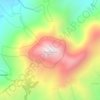 Mappa topografica Cerro Munchique, altitudine, rilievo