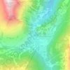 Mappa topografica Capoluogo, altitudine, rilievo