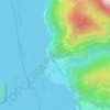 Mappa topografica Pianca, altitudine, rilievo
