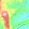 Mappa topografica San Pedro de Trasverea, altitudine, rilievo