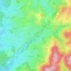 Mappa topografica Tussy, altitudine, rilievo