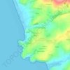 Mappa topografica Reluyen, altitudine, rilievo