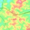 Mappa topografica Dona Catarina, altitudine, rilievo