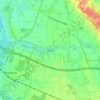 Mappa topografica Dyck, altitudine, rilievo